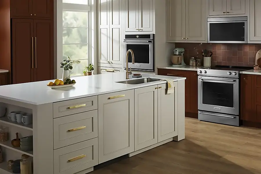 Alt View 23. KitchenAid - Top Control Built-In Dishwasher with FreeFlex Fit Third Level Rack, 39 dBA - Custom Panel Ready.
