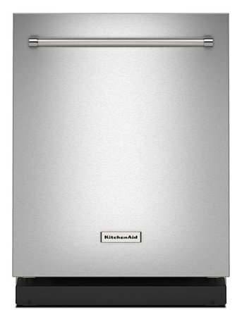 KitchenAid - Top Control Built-In Dishwasher with FreeFlex Fit Third Level Rack, 39 dBA - Stainless Steel