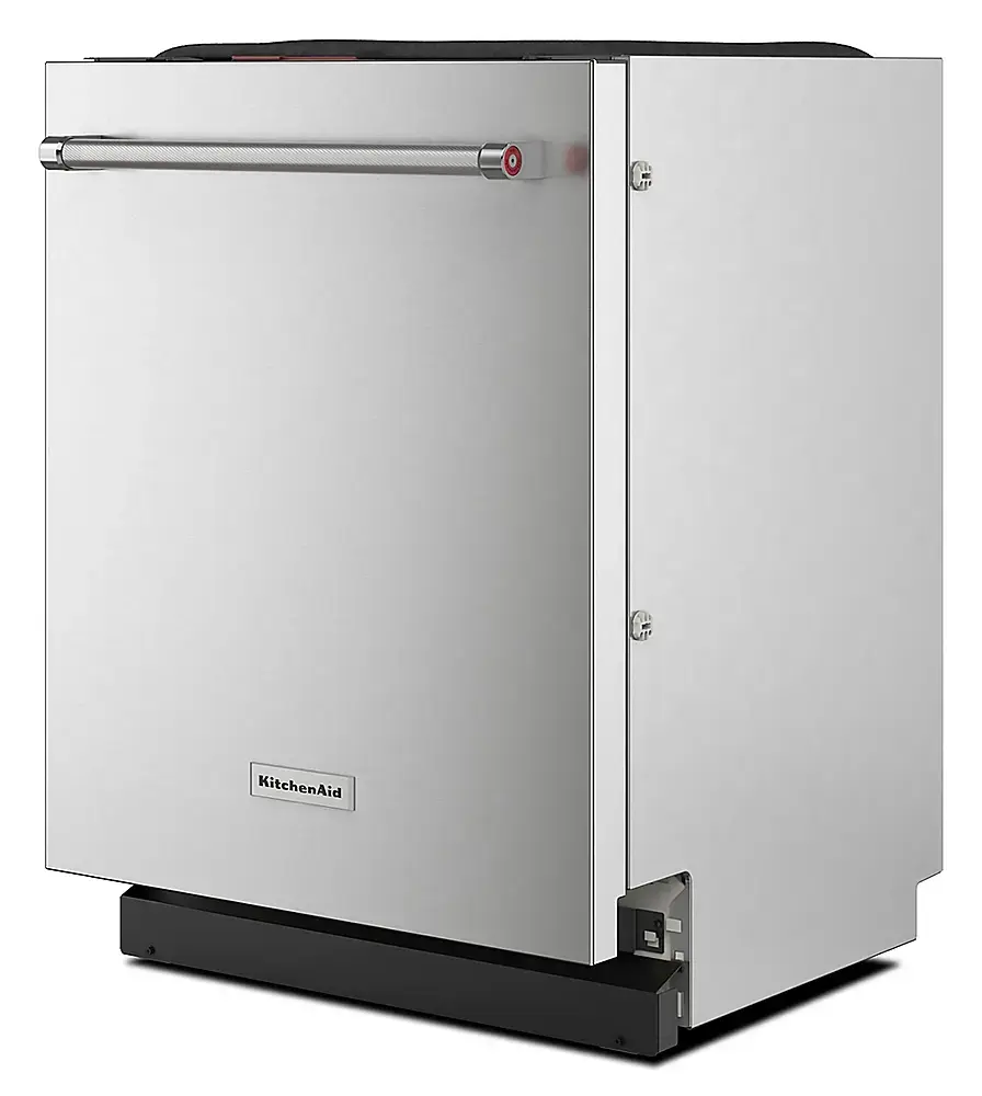 Alt View 13. KitchenAid - Top Control Built-In Dishwasher with FreeFlex Fit Third Level Rack, 39 dBA - Stainless Steel.
