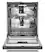 Alt View 1. KitchenAid - Top Control Built-In Dishwasher with FreeFlex Fit Third Level Rack, 39 dBA - Stainless Steel.