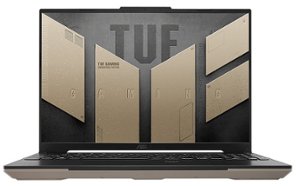 ASUS - TUF Gaming A16 16" 240Hz Gaming Laptop QHD- AMD Ryzen 9 7940HS with 16GB DDR5- AMD Radeon RX 7700S - 1TB SSD - Sandstorm - Front_Zoom