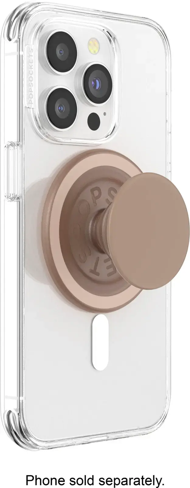 PopSockets MagSafe Round PopGrip Cell Phone Grip & Stand, with Adapter