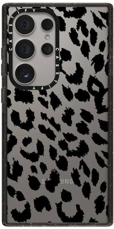 CASETiFY Galaxy S24 Ultra Case Black Impact Case Leopard Lacie Leopard CASETiFY Galaxy S24 Ultra Case Black Impact Case Leopard Lacie Leopard
