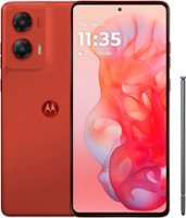 Motorola - moto g stylus 5G 2024 256GB (Unlocked) - Scarlet Wave - Front_Zoom