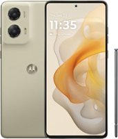 Motorola - moto g stylus 5G 2024 256GB (Unlocked) - Caramel Latte - Front_Zoom