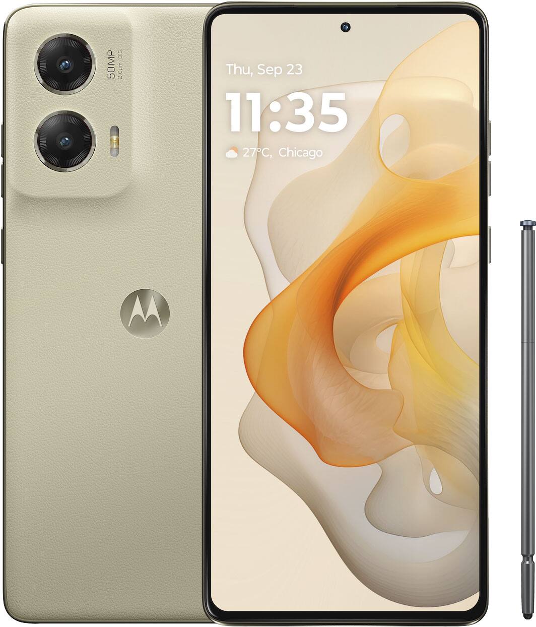 Motorola Moto G stylus 5G 2024 / 128 Go + 8 Go RAM / Écran pOLED 6,7 Pouces 120Hz / Version Internationale Téléphone Cellulaire Déverrouillé / Remis à Neuf Certifié Grade A