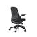 Angle. Steelcase - Series 1 Air Chair with Black Frame - Era Onyx / Black Frame.