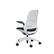 Angle. Steelcase - Series 1 Air Chair with Seagull Frame - Era Onyx / Seagull Frame.