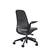 Angle. Steelcase - Series 1 Air Chair with Black Frame - Era Night Owl / Black Frame.