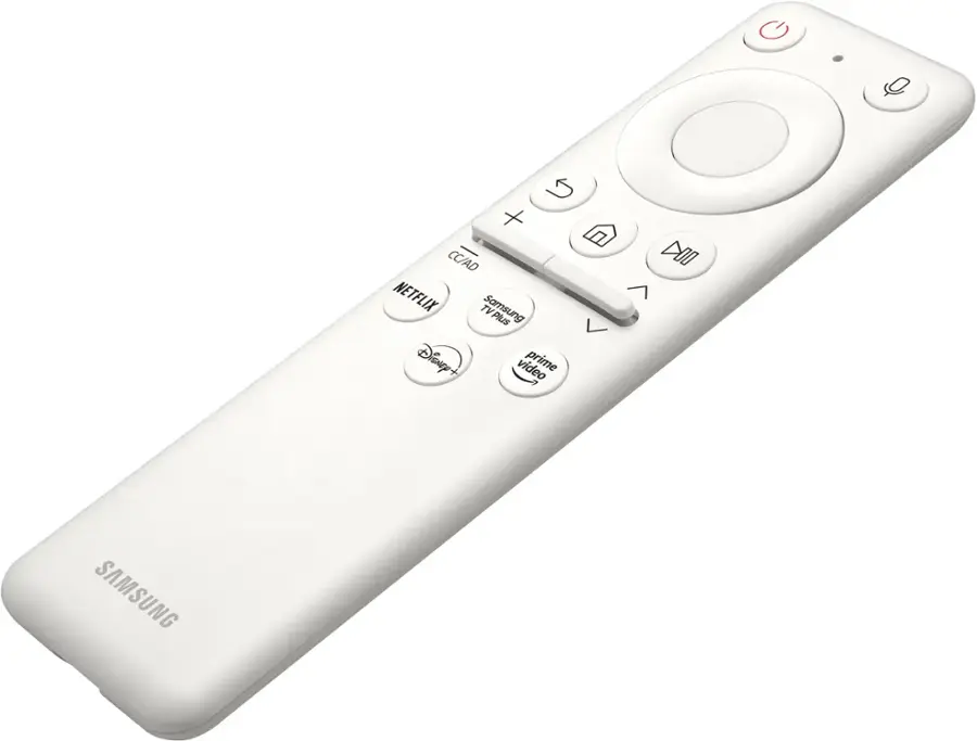 The largest text in the image is "Samsung." The following text is cleaned up to read: "Samsung Plus Disney video prime."