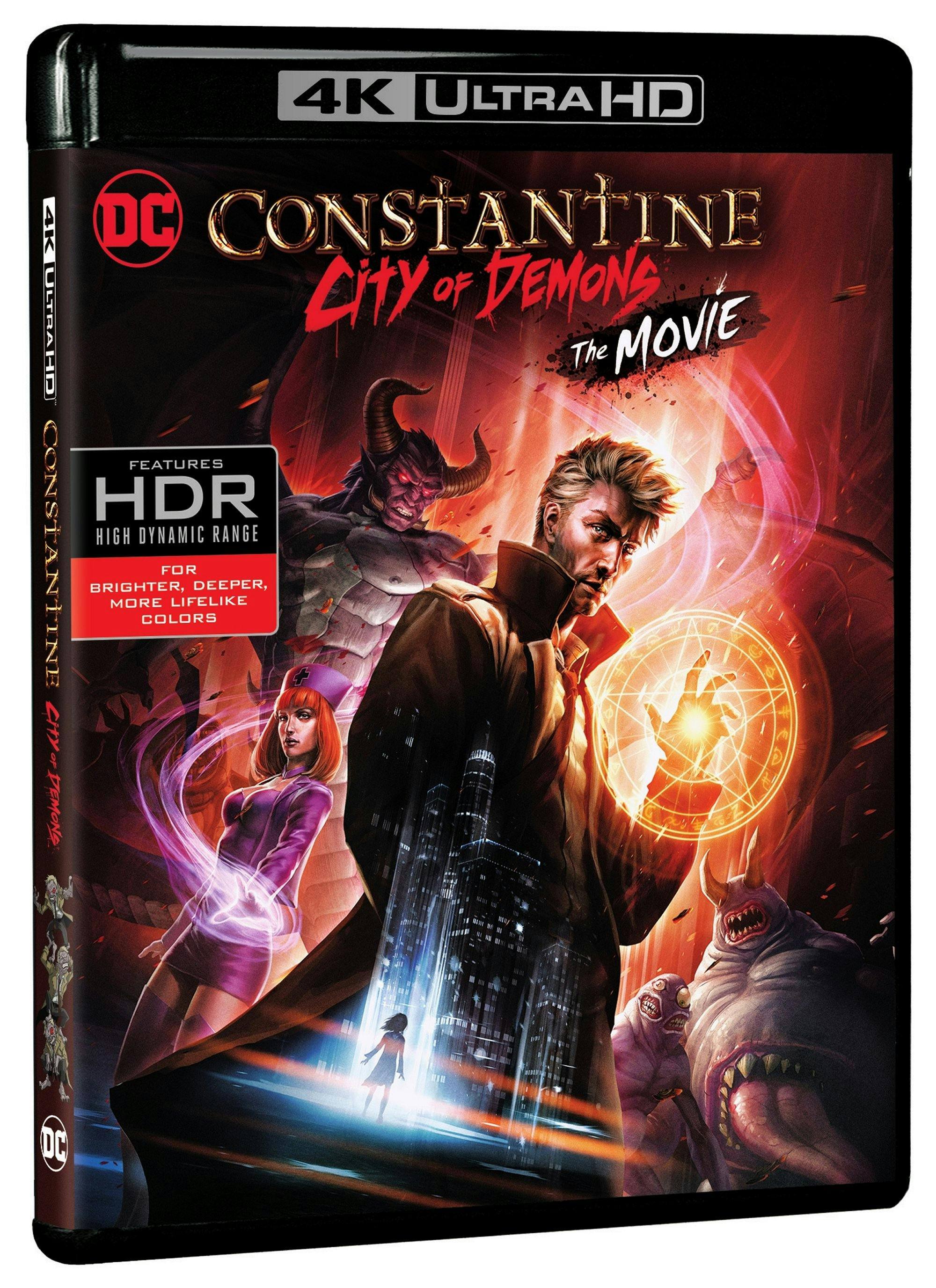 Angle. Constantine: City of Demons: The Movie (DC)   - 4K Blu-Ray.