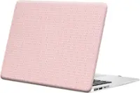 SaharaCase - Woven Case for Apple MacBook Air 13.6" M2 and 13" M3 Chip Laptops - Pink - Front_Zoom