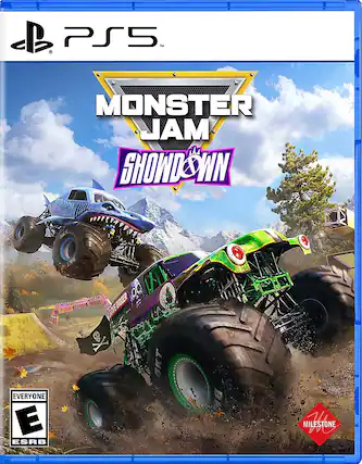 Front. PLAION - Monster Jam Showdown. - E (Everyone)