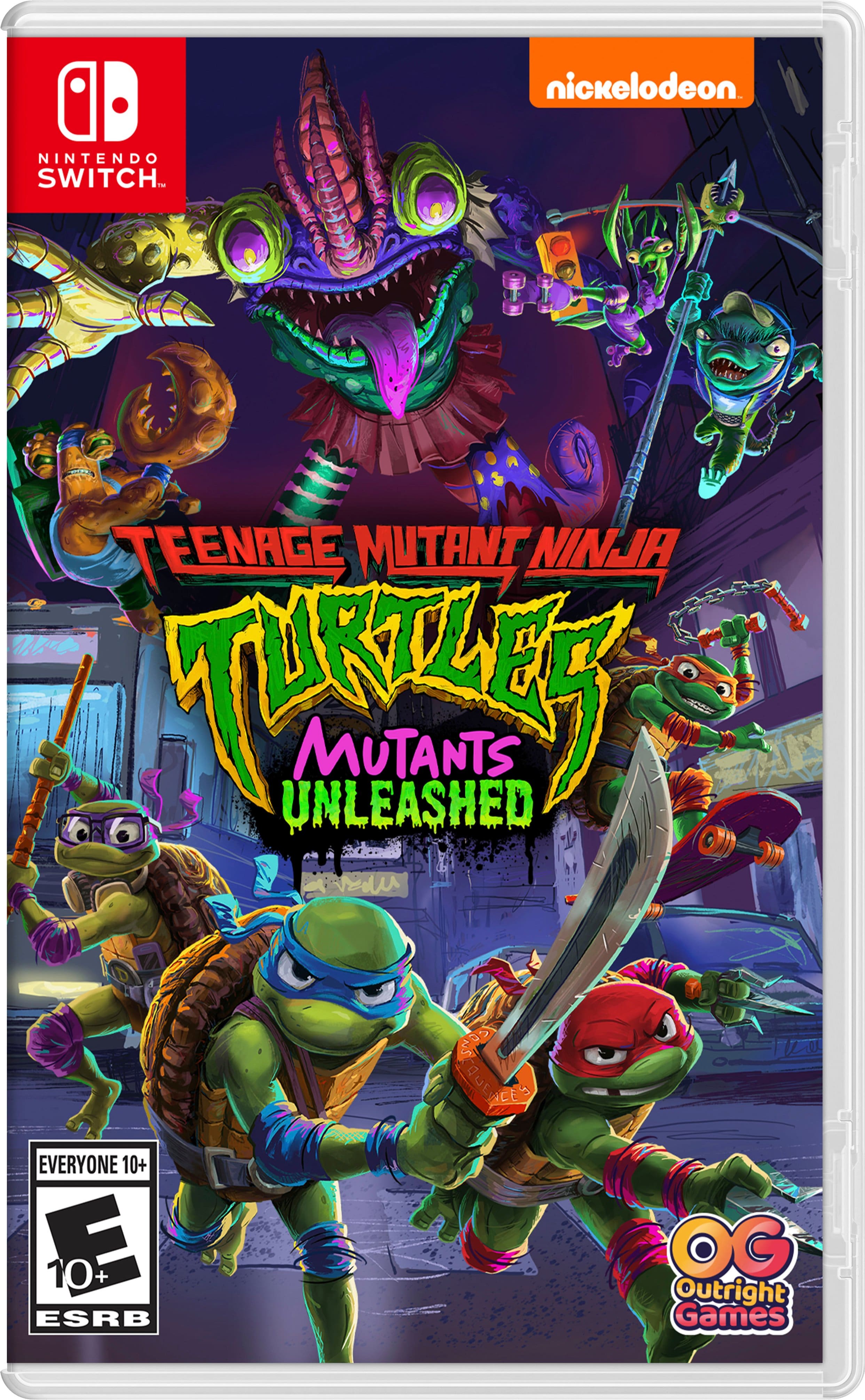 Teenage Mutant Ninja Turtles: Mutants Unleashed - Nintendo Switch - Front_Zoom