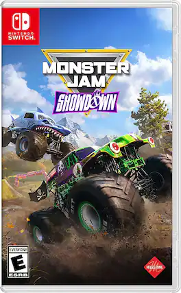 Front. PLAION - Monster Jam Showdown. - E (Everyone)
