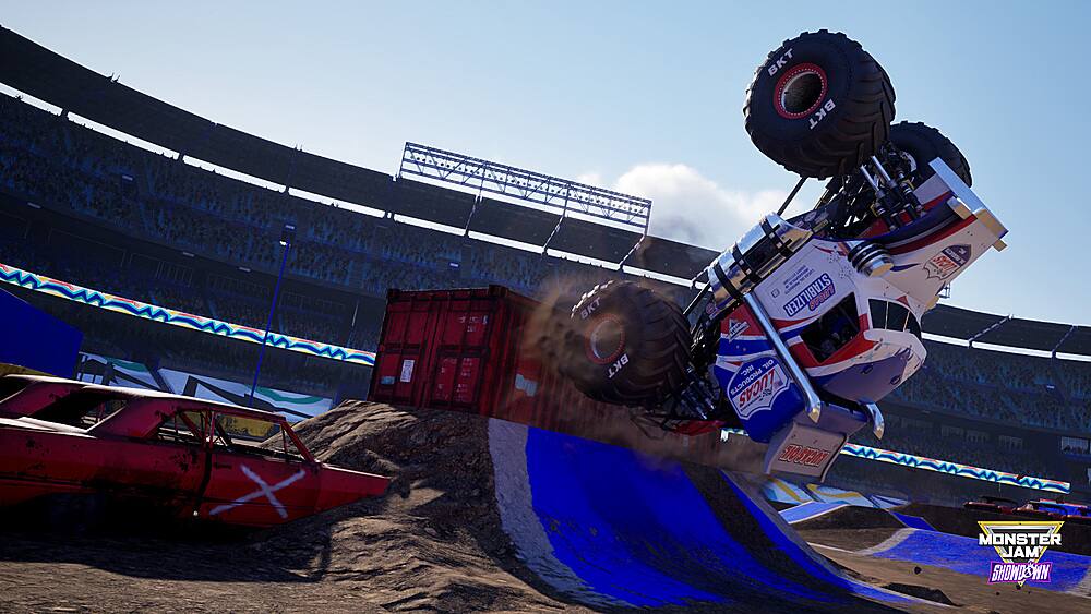 Left. PLAION - Monster Jam Showdown.