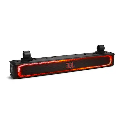 Front. JBL - Rallybar XL Wireless Powersports 35" 300W Soundbar - Black.