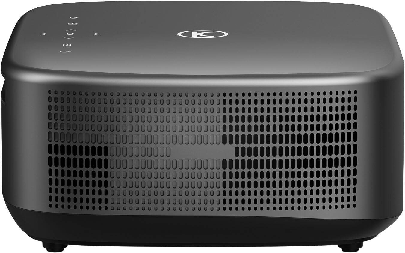 Top. Vankyo - Performance V700 Pro Native 1080P Wireless Smart WebOS Single LCD Portable Projector - Gray.