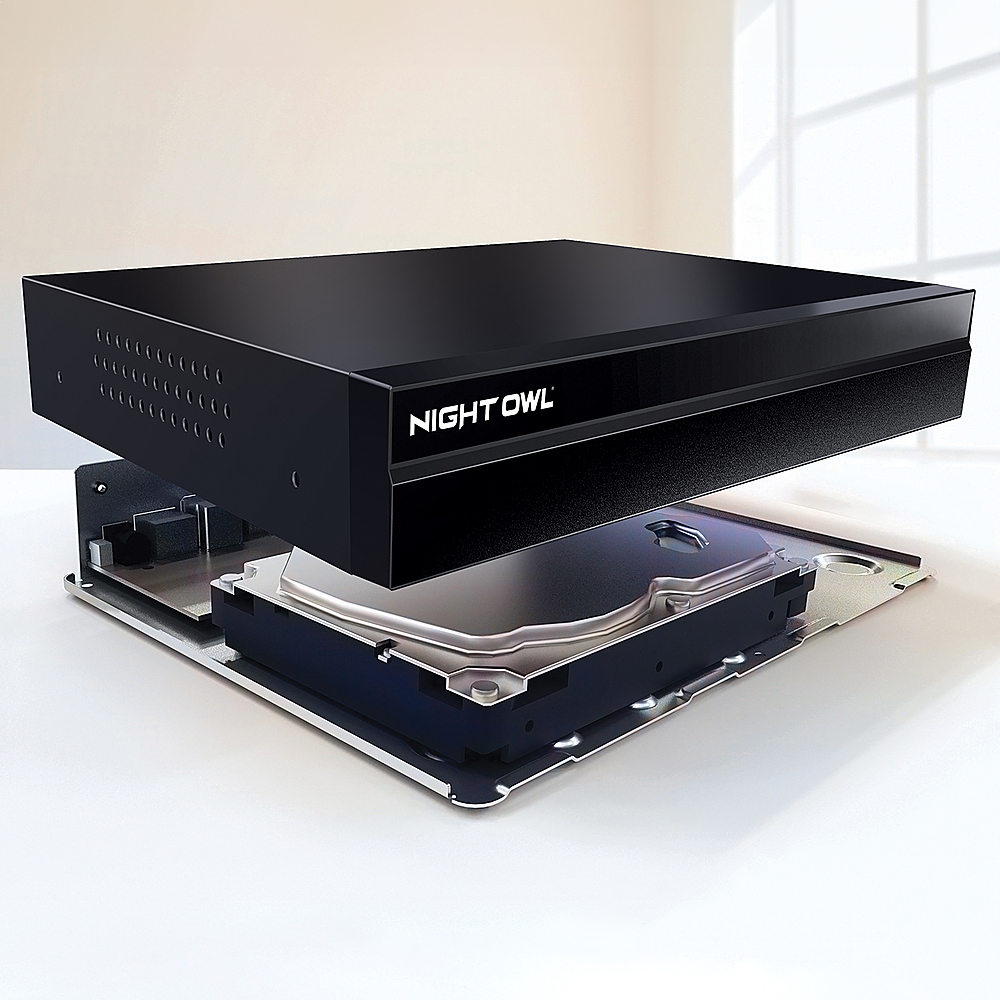 Alt View 12. Night Owl - 12 Channel 4K 4TB NVR Security System with 2-way Audio - Black.