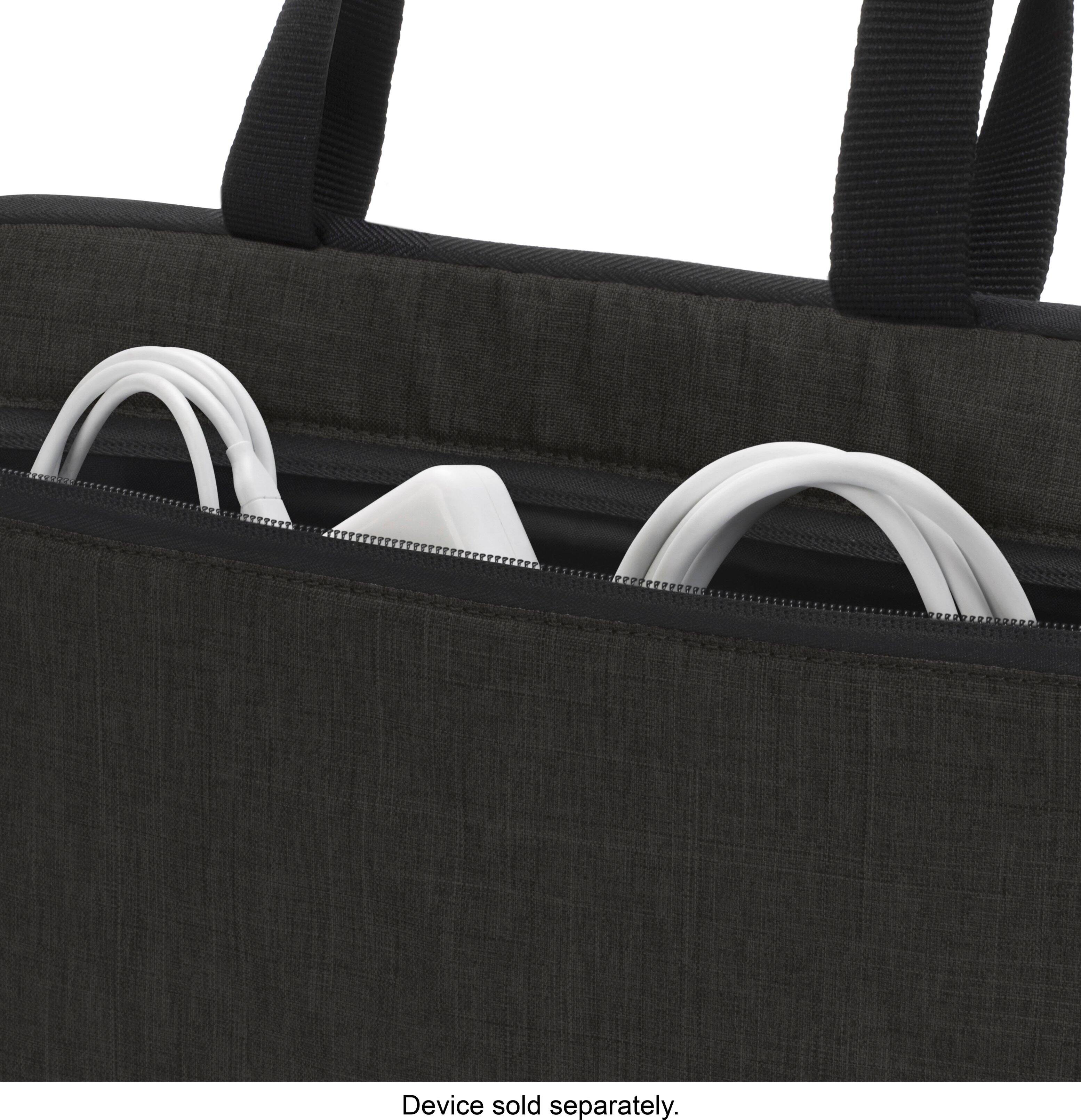 Incase Carry Zip Brief for up to 14" Laptop Black INOM100631BLK Best Buy