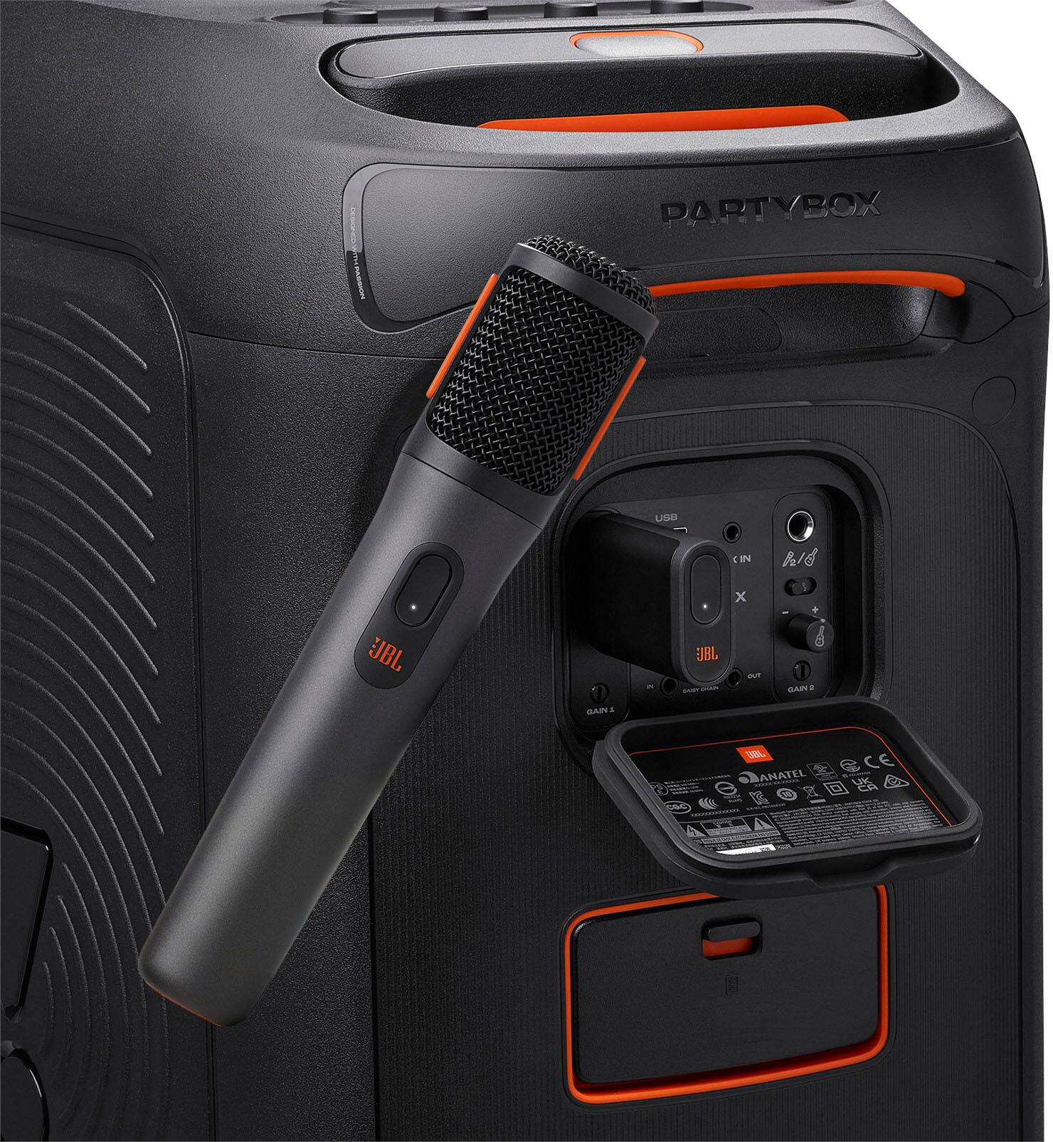 Alt View 18. JBL - PartyBox Digital Wireless Microphones - Black.