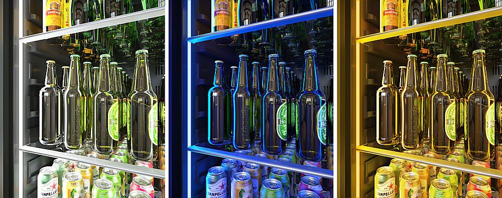 The text on the image reads: "Pasteurized bottles of beer and ale."