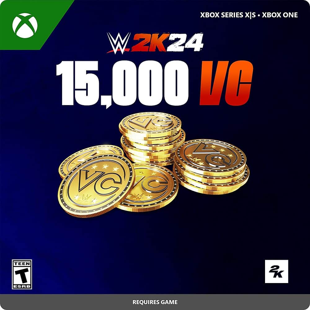 Front. 2K - WWE 2K24: 15,000 Virtual Currency Pack - Multi.