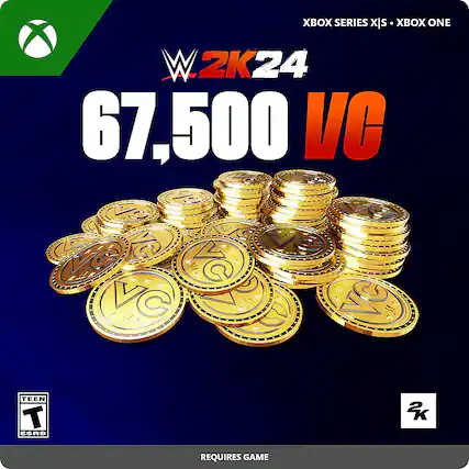 Front. 2K - WWE 2K24: 67,500 Virtual Currency Pack - Multi.