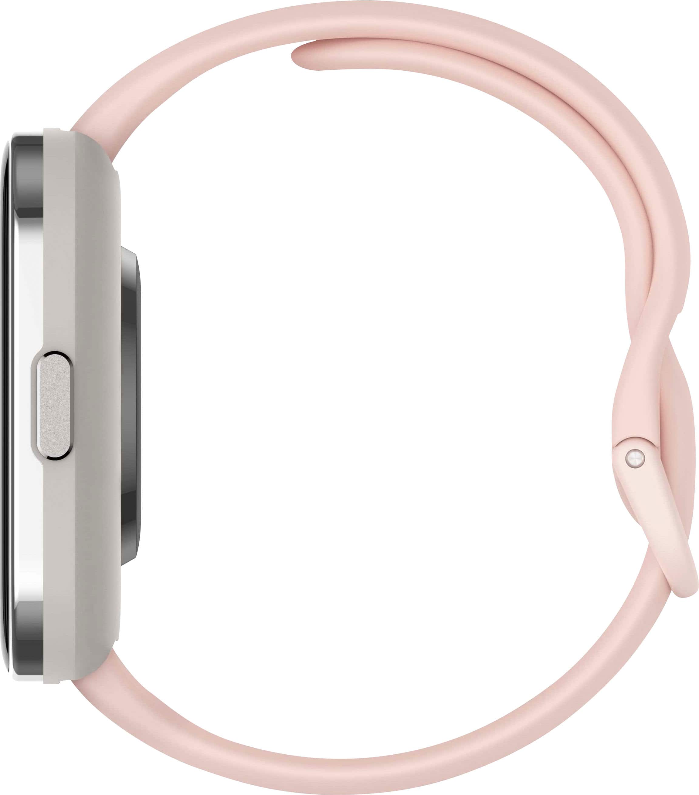 Left. Amazfit - Bip 5 Unity Smartwatch 46mm Polycarbonate Plastic - Pink.