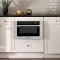 Alt View Zoom 12. ZLINE 24" 1.2 cu. ft. Built-in Microwave Drawer with a Traditional Handle in Stainless Steel.