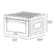 Alt View Zoom 15. ZLINE 24" 1.2 cu. ft. Built-in Microwave Drawer with a Traditional Handle in Stainless Steel.