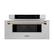 Angle. ZLINE - Autograph Edition 30" 1.2 cu. ft. Built-In Microwave Drawer in Stainless Steel with Champagne Bronze Accents.