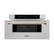 Angle. ZLINE - Autograph Edition 30" 1.2 cu. ft. Built-In Microwave Drawer in Stainless Steel with Gold Accents.