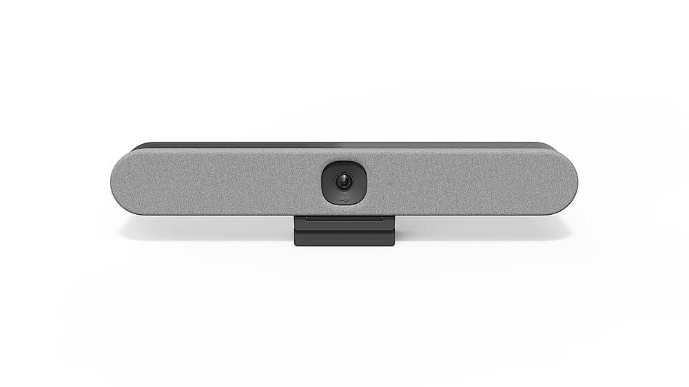 Alt View 14. Logitech - Fabric Cover for Logitech Rally Bar Huddle - Off-White.