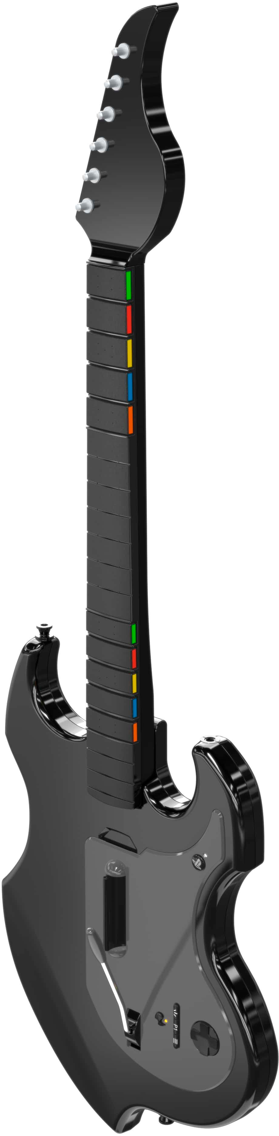 Alt View 16. PDP - RIFFMASTER Wireless Guitar Controller For Playstation 5 and Playstation 4 - Black.