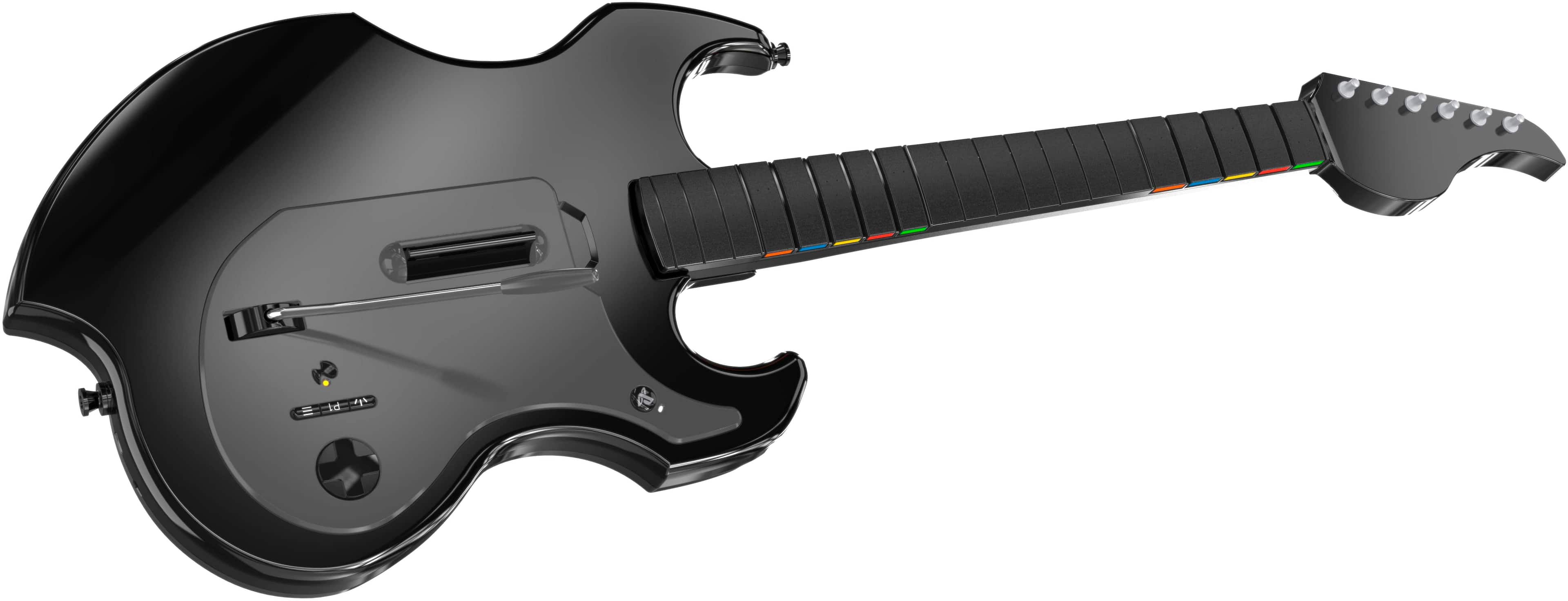 Alt View 19. PDP - RIFFMASTER Wireless Guitar Controller For Playstation 5 and Playstation 4 - Black.