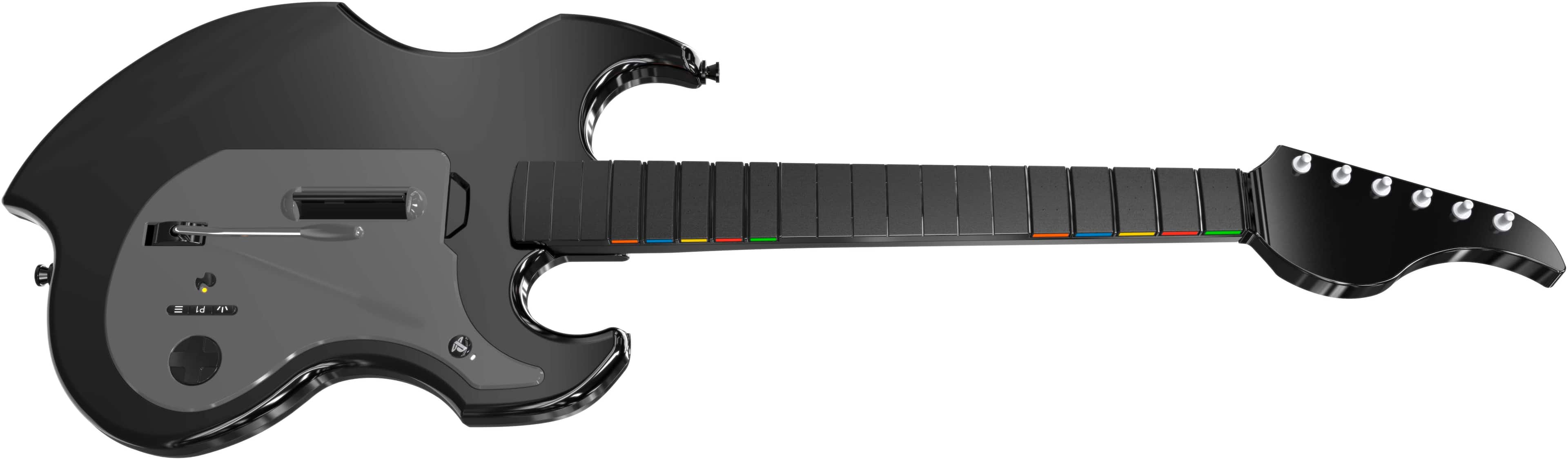 Alt View 20. PDP - RIFFMASTER Wireless Guitar Controller For Playstation 5 and Playstation 4 - Black.