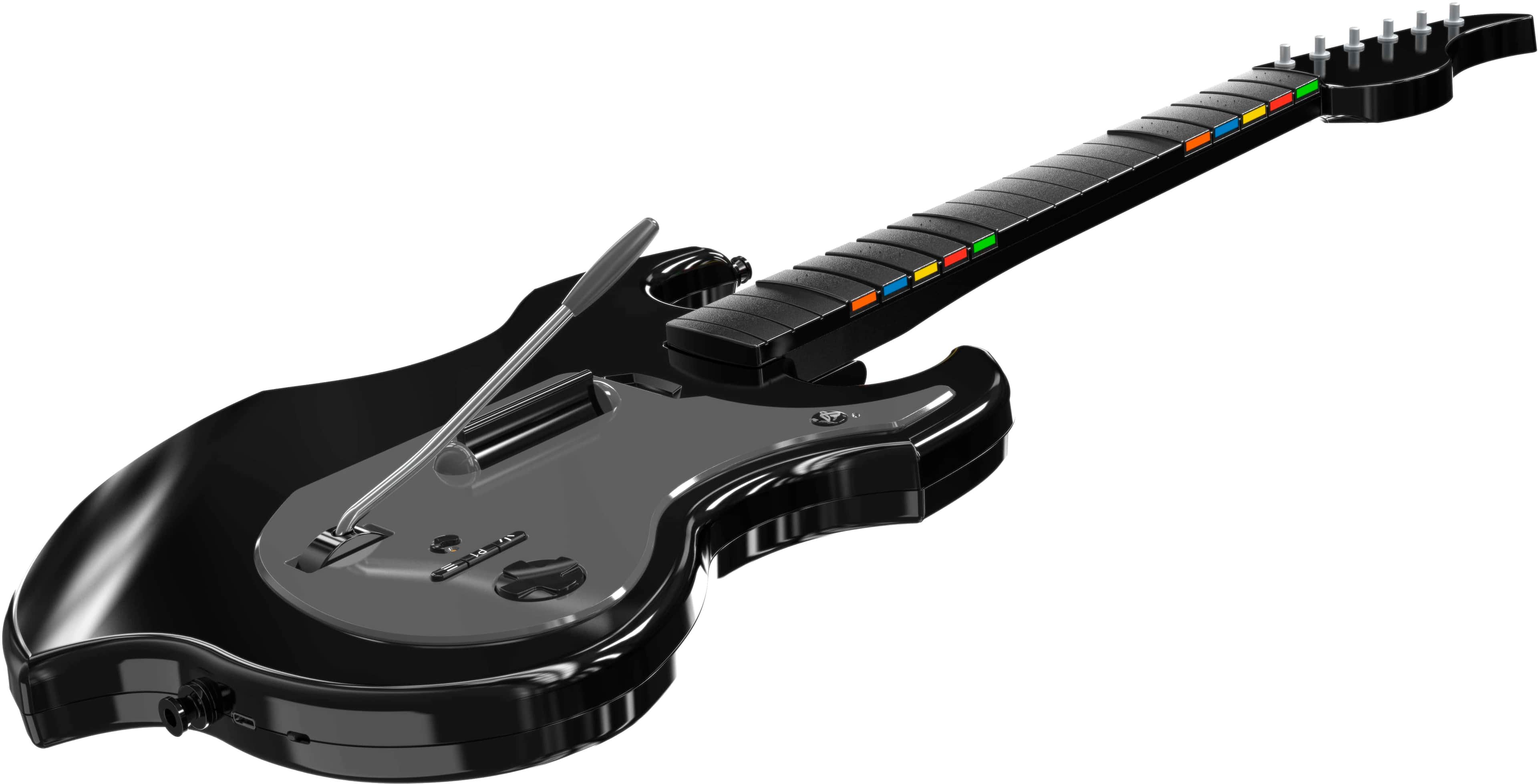 Alt View 21. PDP - RIFFMASTER Wireless Guitar Controller For Playstation 5 and Playstation 4 - Black.