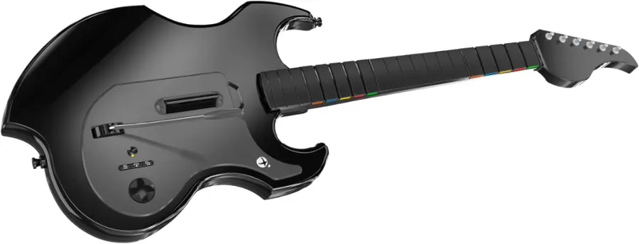Alt View 19. PDP - RIFFMASTER Wireless Guitar Controller For Xbox Series X|S, Xbox One & Windows 10/11 PC - Black.