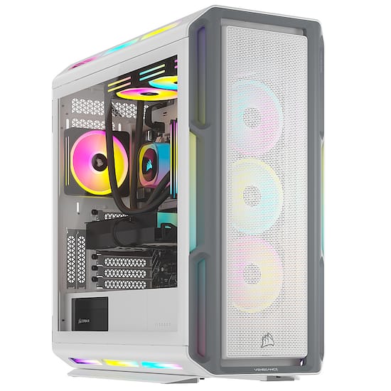 CORSAIR VENGEANCE i8200 iCUE Link Gaming Desktop-Intel Core i9 14900KF-64GB  RGB DDR5 Memory-NVIDIA GeForce RTX 4090- 4TB SSD White CS-9060014-NA - 