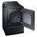 Alt View 12. Samsung - 7.4 Cu. Ft. Smart Gas Dryer with Steam and Pet Care Dry - Brushed Black.