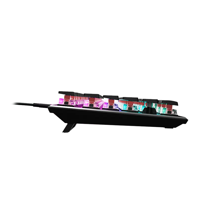 Alt View 12. Turtle Beach - Vulcan TKL Wired Mechanical TITAN Linear Switch Gaming Keyboard with Per-key AIMO RGB Lighting - Black.