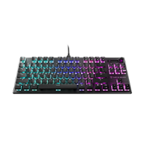 Turtle Beach - Vulcan TKL Wired Mechanical TITAN Linear Switch Gaming Keyboard with Per-key AIMO RGB Lighting - Black - Front_Zoom