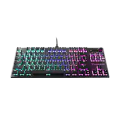 Front. Turtle Beach - Vulcan TKL Wired Mechanical TITAN Linear Switch Gaming Keyboard with Per-key AIMO RGB Lighting - Black.