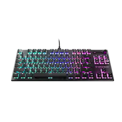 Turtle Beach - Vulcan TKL Wired Mechanical TITAN Linear Switch Gaming Keyboard with Per-key AIMO RGB Lighting - Black