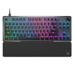 Turtle Beach - Vulcan II TKL Pro Wired Magnetic Mechanical Gaming Keyboard with Analog Hall-Effect Switches - Black - Front_Zoom