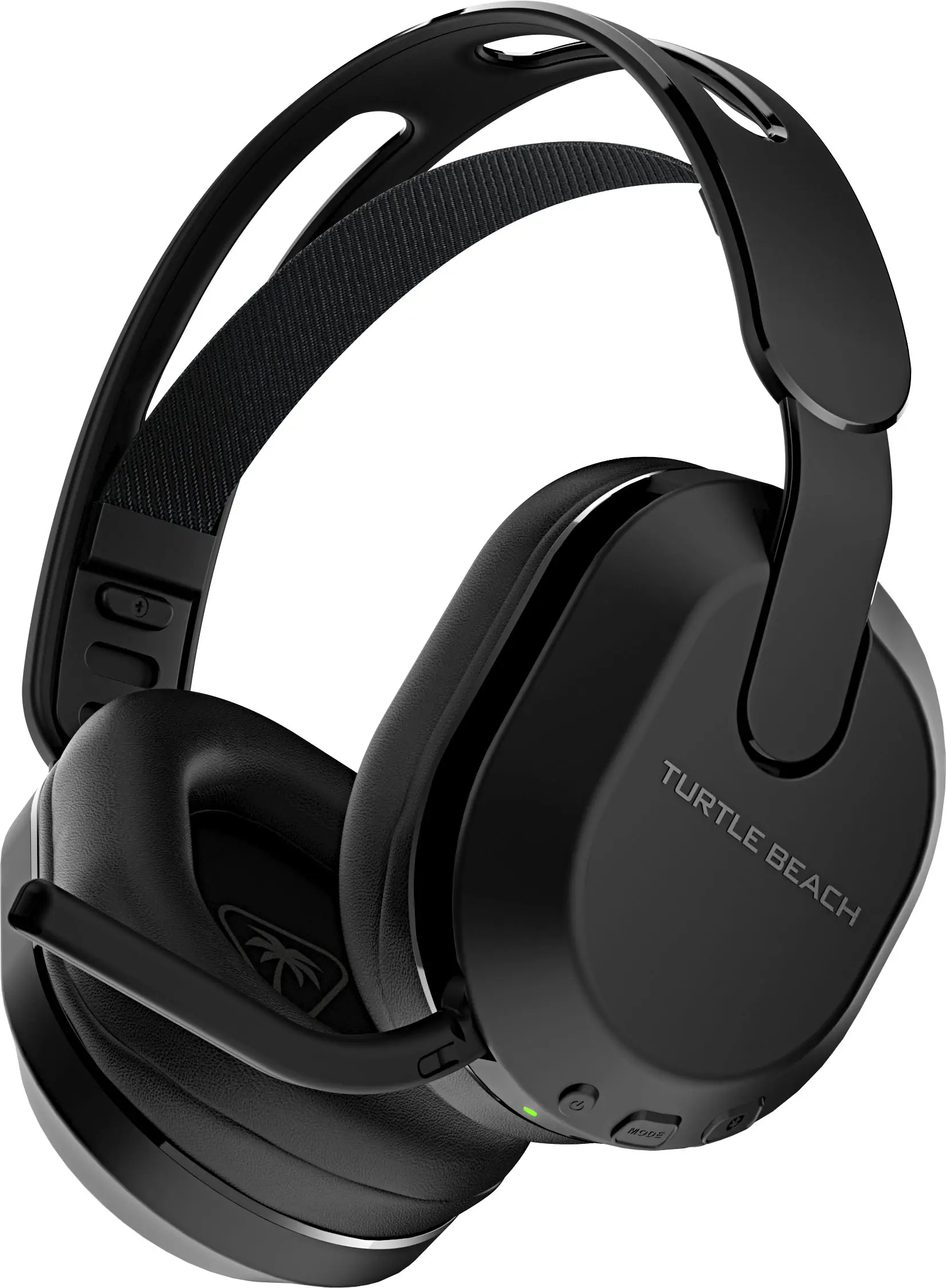Front. Turtle Beach - Stealth 500 Wireless Amplified Gaming Headset for PC, PS5, PS4, Nintendo Switch, & Mobile with 40-Hr Battery & Bluetooth - Black.