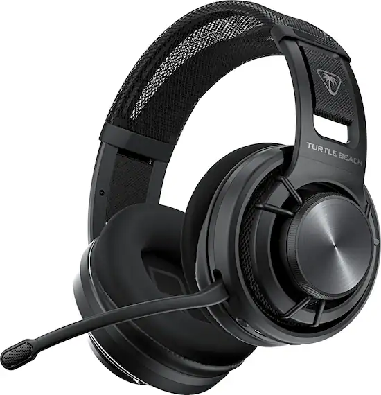 Turtle Beach Atlas Air Wireless Open Back Gaming Headset for PC PS5 PS4 Nintendo Switch Mobile with Floating Earcup Black TBS 5101 05 Best Buy