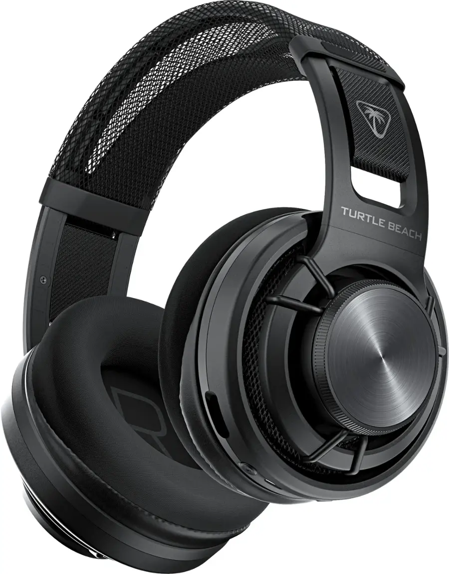 Left. Turtle Beach - Atlas Air Wireless Open Back Gaming Headset for PC, PS5, PS4, Nintendo Switch, Mobile with Floating Earcup - Black.