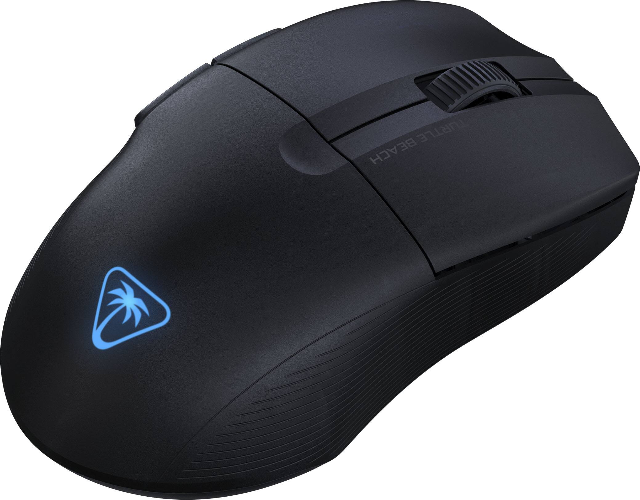 Alt View 11. Turtle Beach - Pure Air Ultra-Light Wireless Ergonomic RGB Gaming Mouse with 26K DPI Optical Sensor & 125 hour Battery - Black.